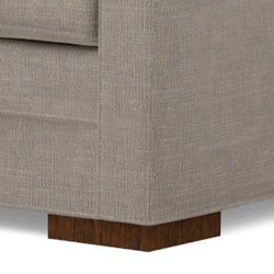 Maple Fluted Wide Block Foot