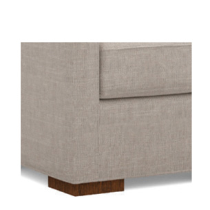 Uph No Border Fluted Wide Block Foot