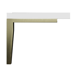 Metal Leg -<br>Antique Brass