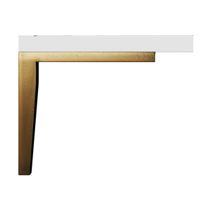 Metal Leg - Hammered Base