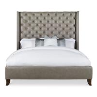 Details Fully Uph Wing Low H.B. Bed - Cal King 6/0