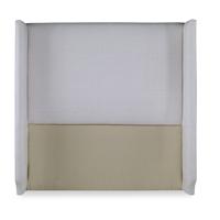 Details Fully Uph Wing Medium Headboard - Full 4/6 - Queen 5/0