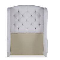 Details Fully Uph Wing Tall Headboard - Twin 3/3