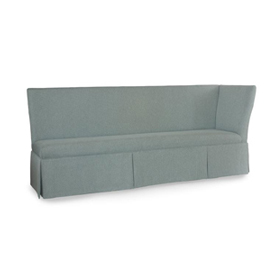 Layla 28" by 28" Skirted RAF Corner Banquette