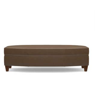 Leatherstone Wedge Ottoman