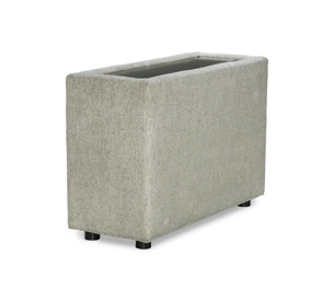 Leatherstone Configurable Upholstered Table w/ Oak Top
