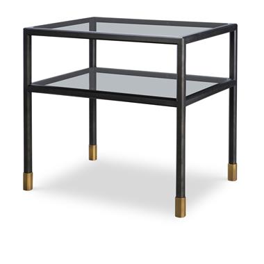 Jennings Side Table (Glass)