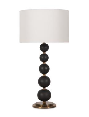Petra Table Lamp - Ebony