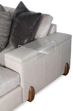 Large Arm Overlay Table -  Acrylic