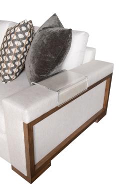Small Arm Overlay Table - Acrylic
